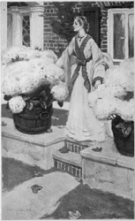 Portada de la primera edición de Sanctuary, una novela de Edith Wharton